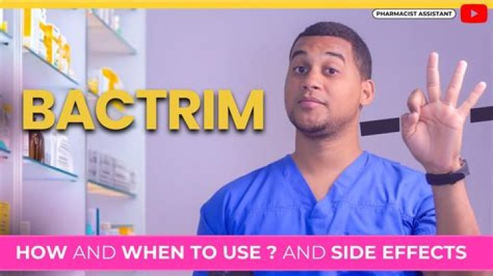 What's the side effects of Bactrim?