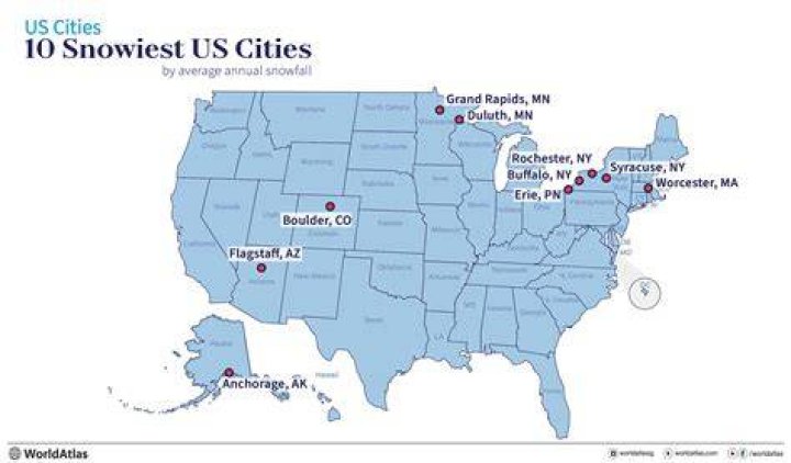 What's the snowiest city in America?