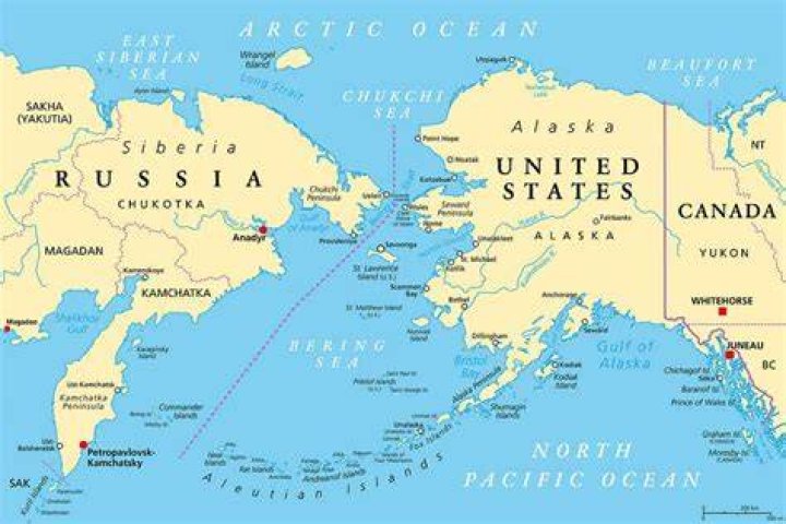 What Alaska city is closest to Russia?