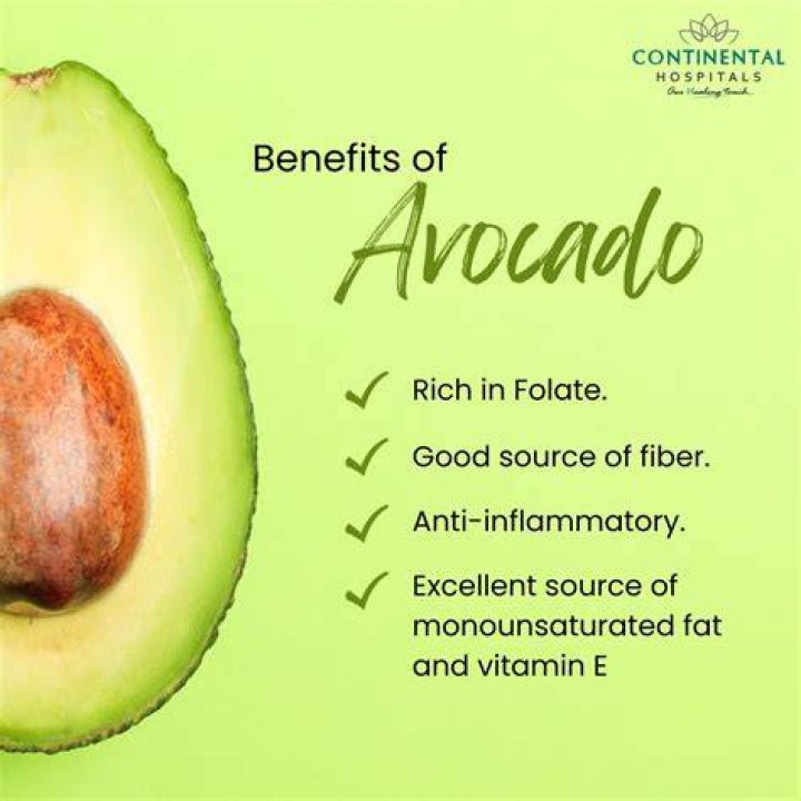 What are 3 benefits of avocados?