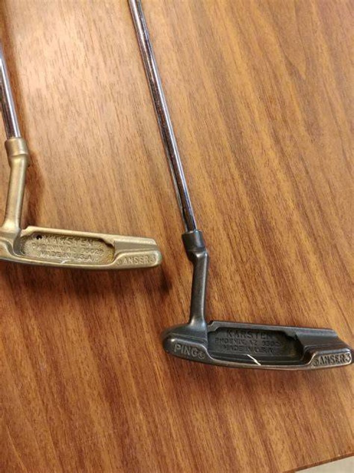 What are old Ping putters made of?