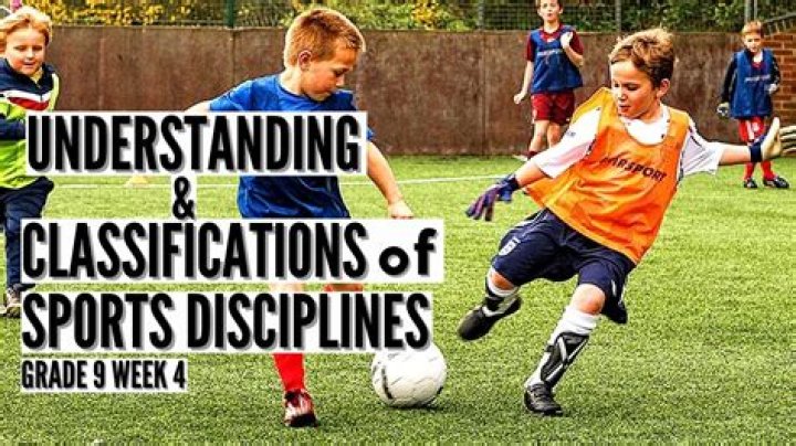 What are sports disciplines?