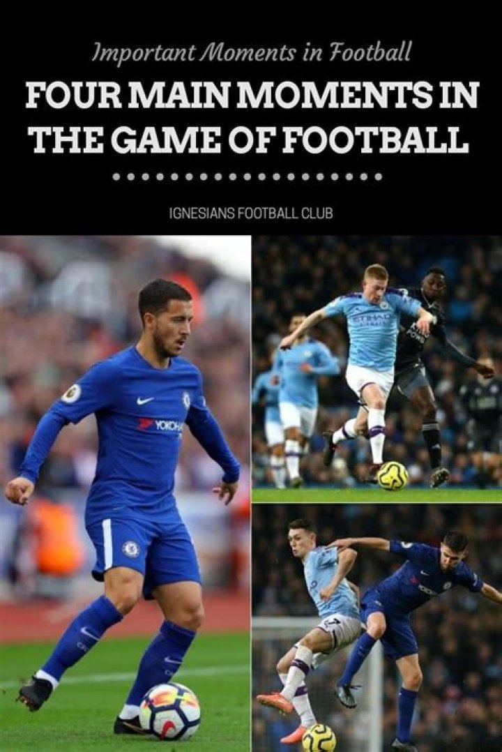 What are the 4 moments of soccer?