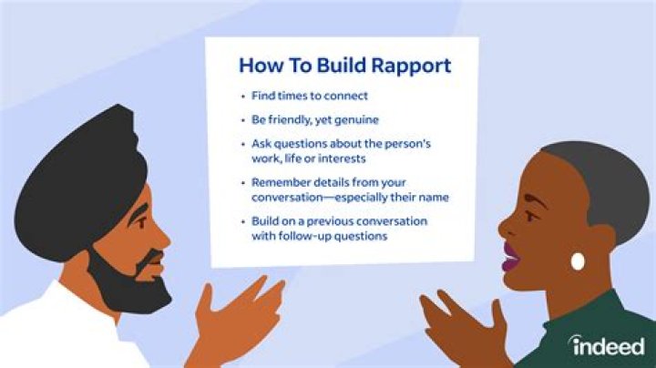 What are the 7 ways to build rapport with patients?