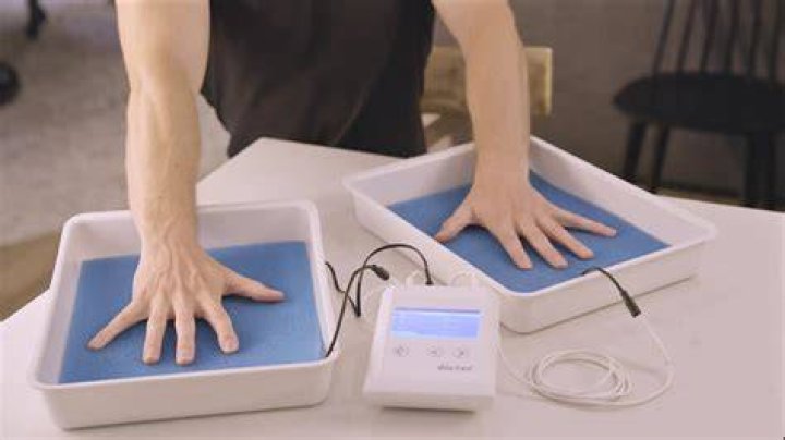 What do NBA players use for sweaty hands?
