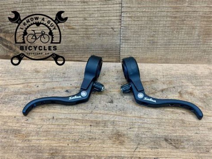 What do the screws on bike brake levers do?