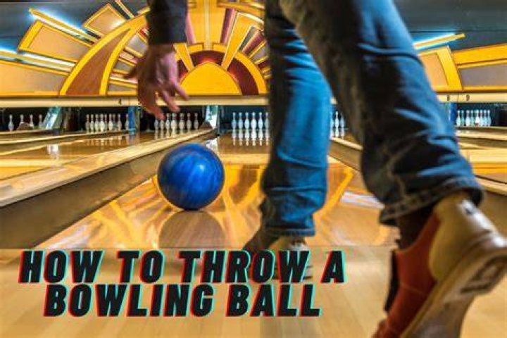 What do you call a throw in bowling?