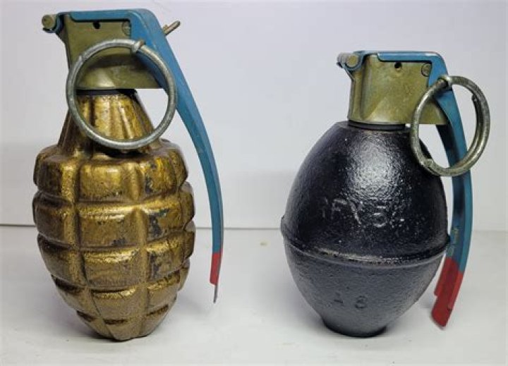 What do you call the pin of a grenade?