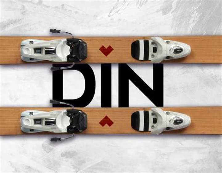 What does DIN stand for in skis?