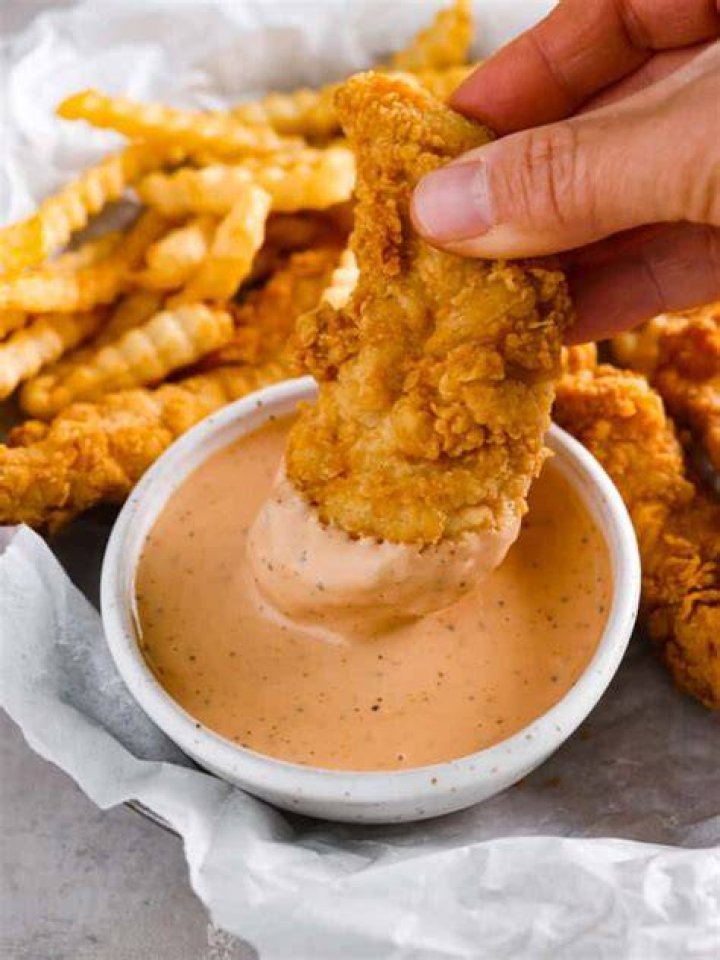 What does dipping chicken in flour do?