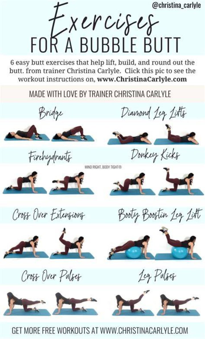 What exercise lifts your buttocks?
