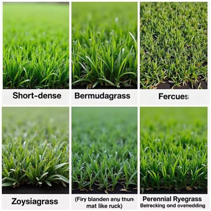 What grass do football pitches use?