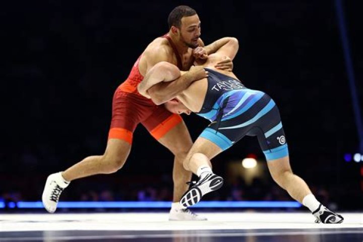 What is a wrestling chop?