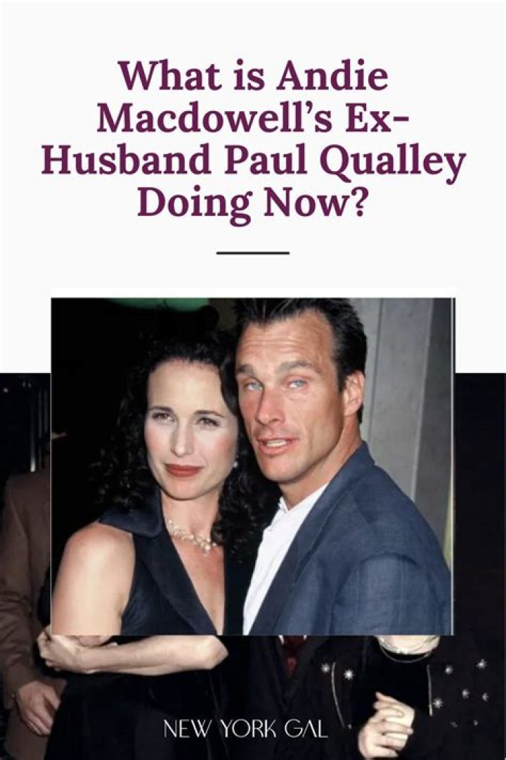 What is Andie MacDowell doing now?