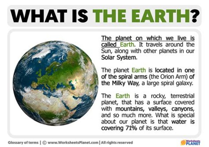 What is Earth's nickname?