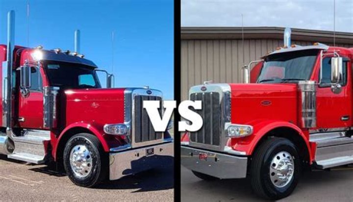 What is the difference between a 379 and a 389 Peterbilt?