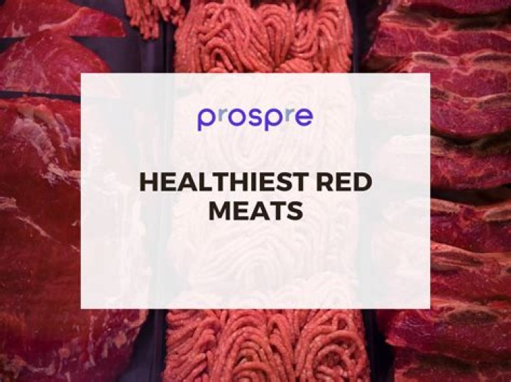 What is the healthiest red meat?