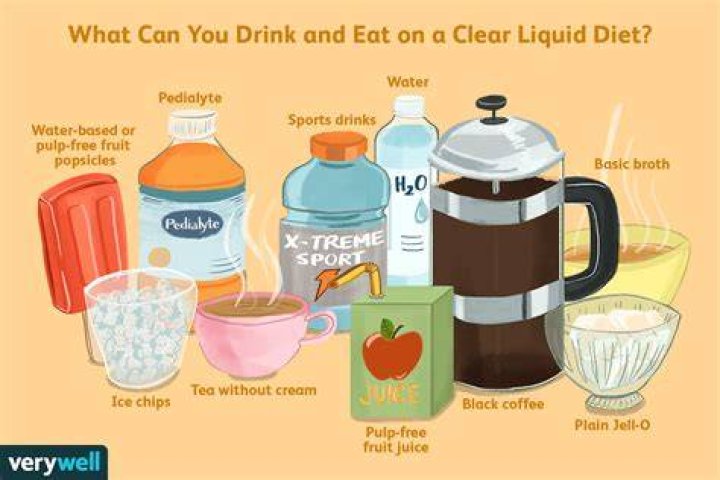 What is the liquid you drink before an MRI?