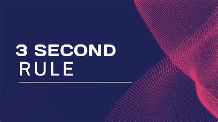 What is the NBA 3-second rule?