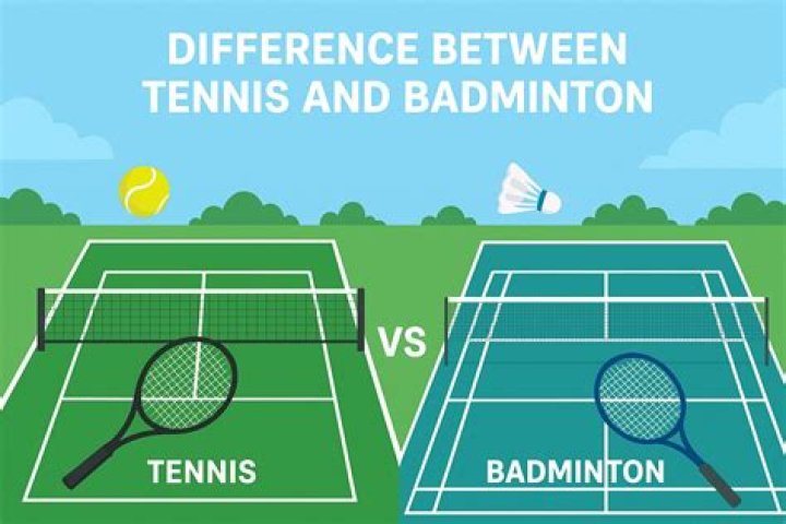 What is the similarities of lawn tennis and badminton?