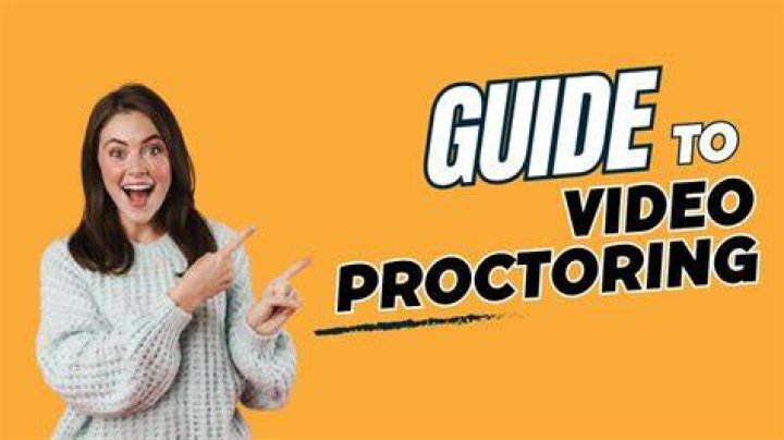 What is video proctoring?