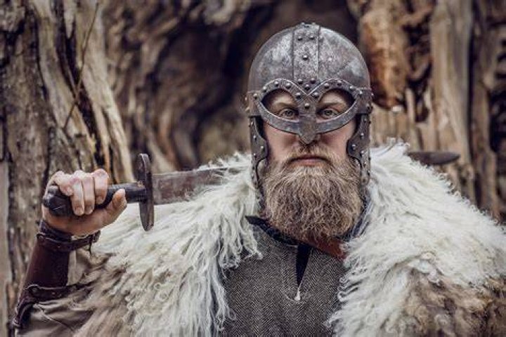 What kind of drum did Vikings use?