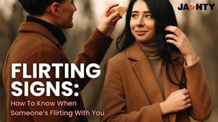 What kind of touching is flirting?