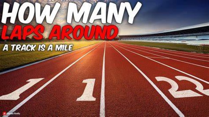 What part of the track is a mile?