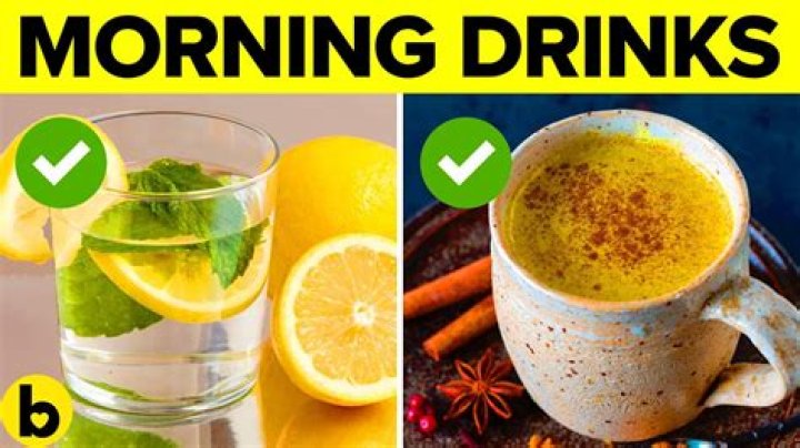 What should I drink in the morning to wake up?