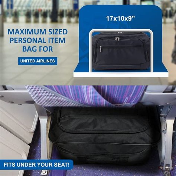 What size bag will fit under seat?