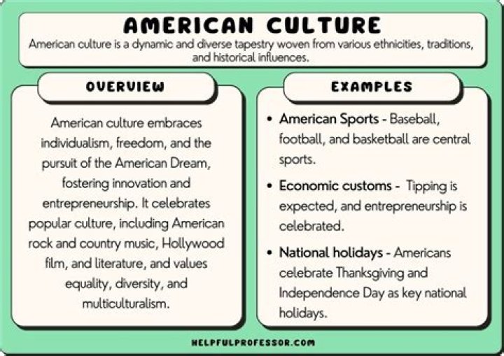 What things are only in America?