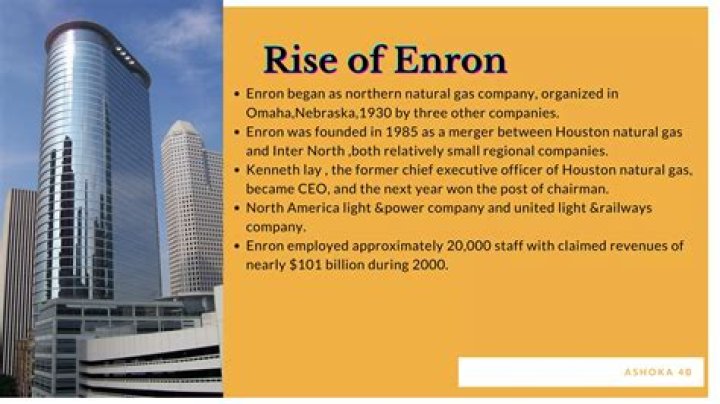 What was Enron's biggest mistake?