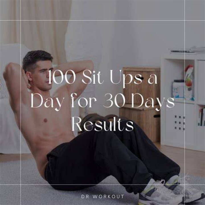 What will 100 sit-ups a day do?