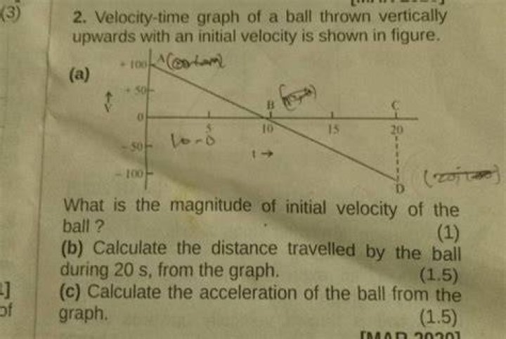 When a stone is thrown vertically upwards its velocity continuously decreases Why?