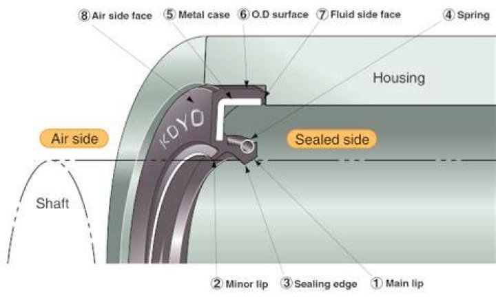 When should crankshaft seals be replaced?