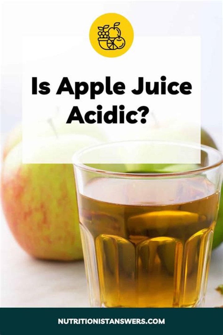 When should I drink apple juice?