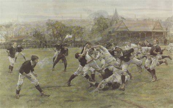 When was the first game of rugby played?