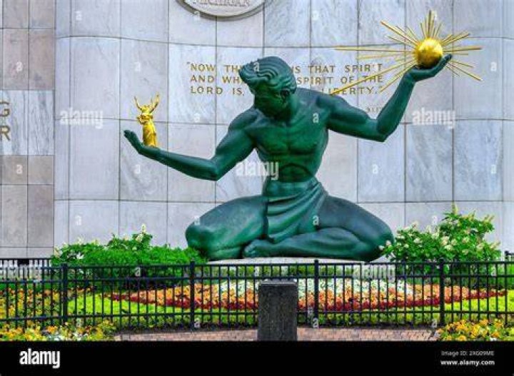 Where did the Spirit of Detroit come from?