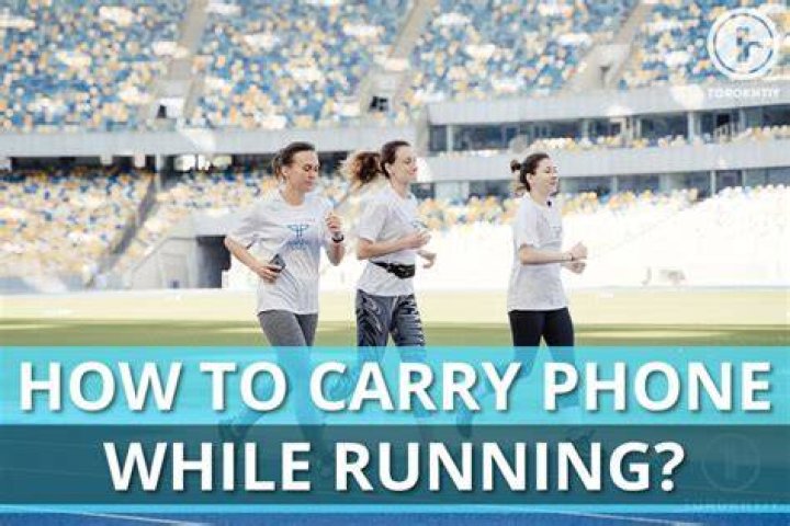 Where do you put your phone when running?