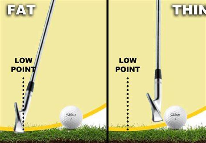Where should your weight be when hitting irons?