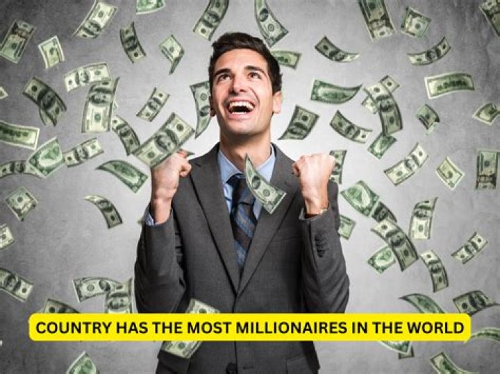 Which country has most millionaires?
