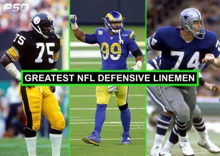 Which defensive lineman has most touchdowns?