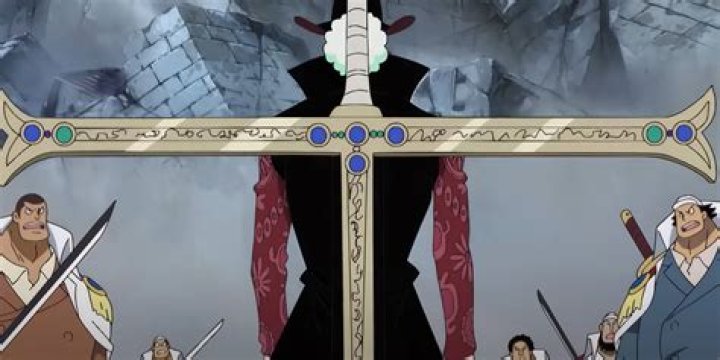 Which sword did mihawk break?