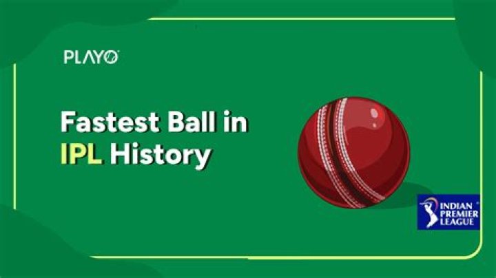 Who bowled the fastest ball in IPL?