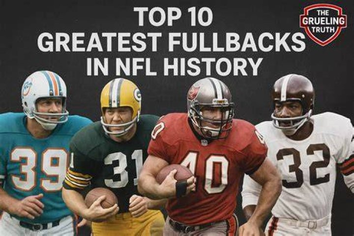 Who is the greatest fullback in the NFL?