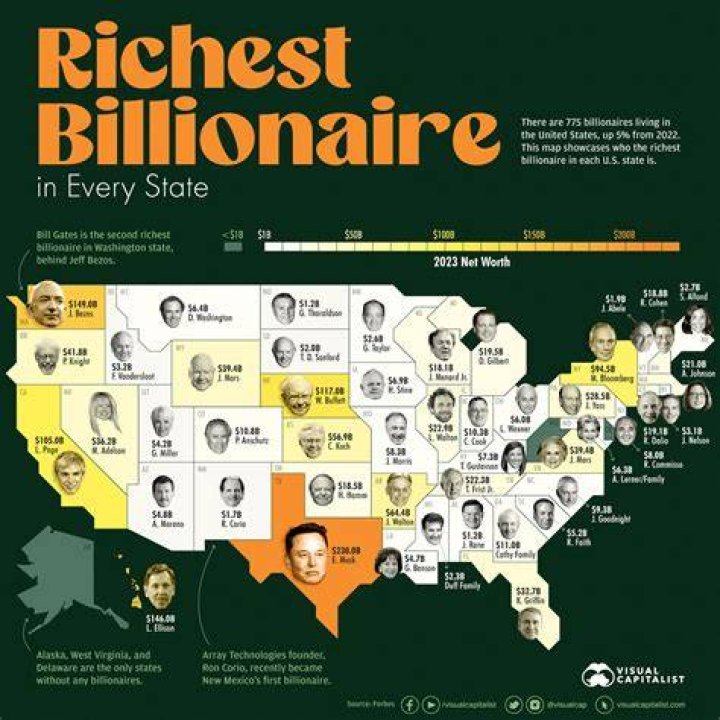 Who is the richest person in the state of Tennessee?