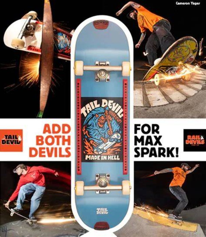 Who makes twin tail skateboard?