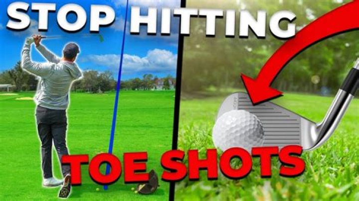 Why am I hitting all my shots off the toe?