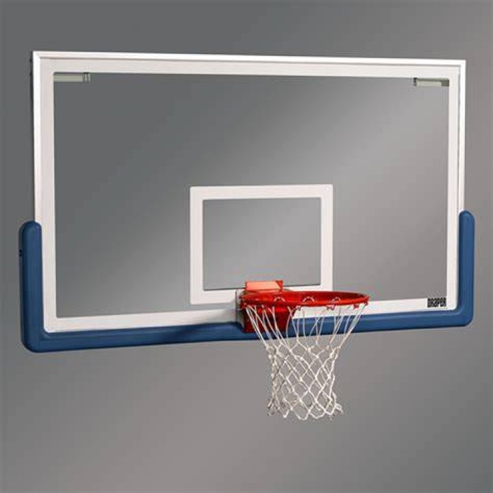 Why are backboards made of glass?