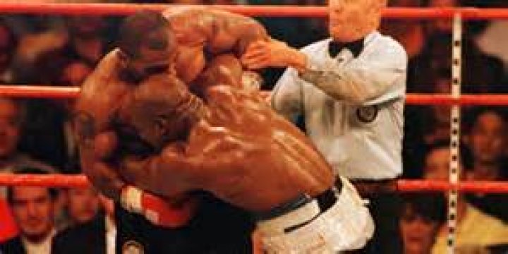 Why did Evander Holyfield lose?